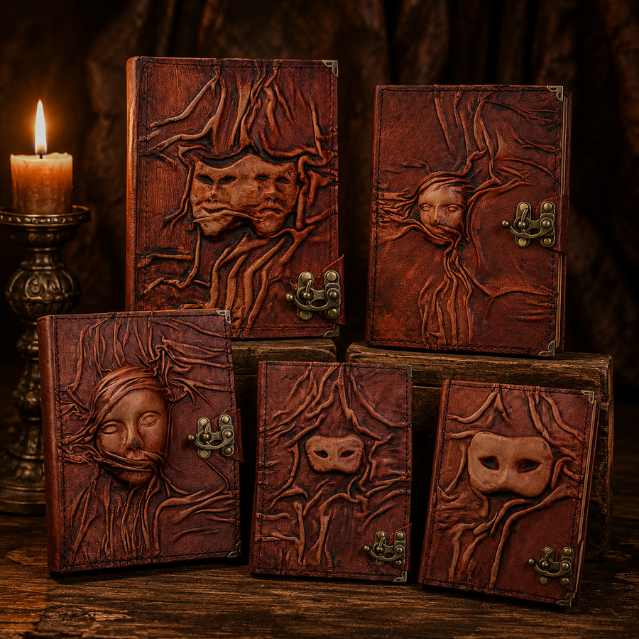 3D Sculpted & Wrinkled with Antique Resin Motif