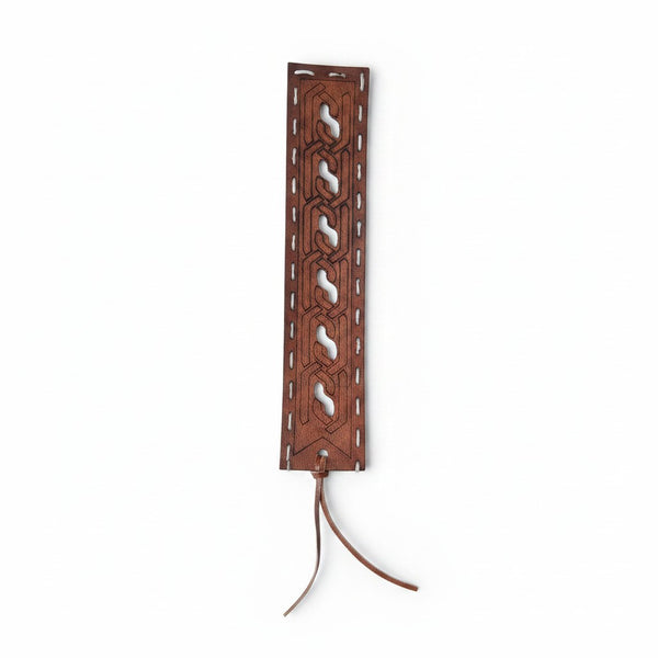 Genuine Leather Laser Engraved Bookmark | Assorted Designs | 1 Piece
