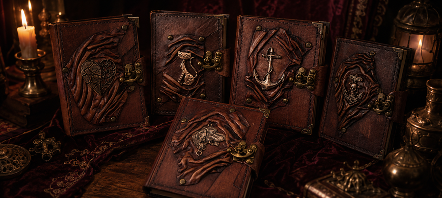 Up Wrinkled & Antique Metal Motif