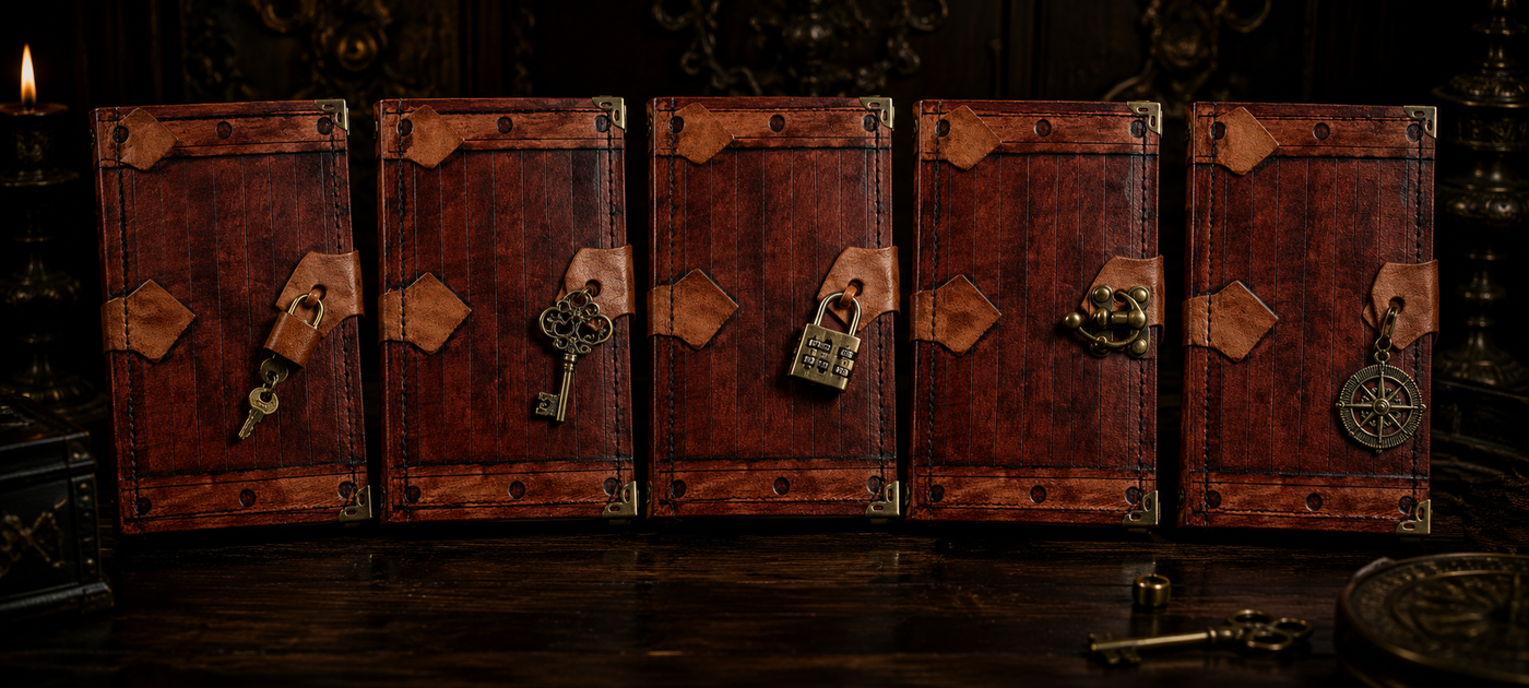 Rustic Flat Cover & Functional Padlock | Collection