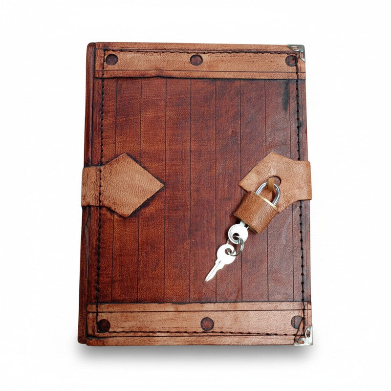 Rustic Flat Cover & Functional Padlock